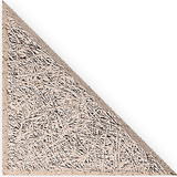 三角形木丝板