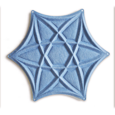 3D六边形C系列聚酯纤维吸音面板