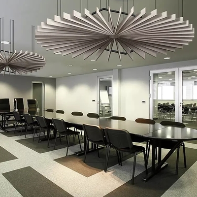 圆形艺术吸声吊灯