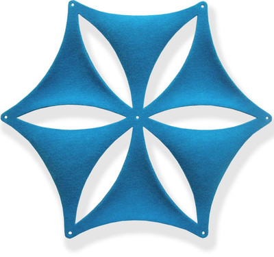 3D六边形聚酯纤维吸音面板